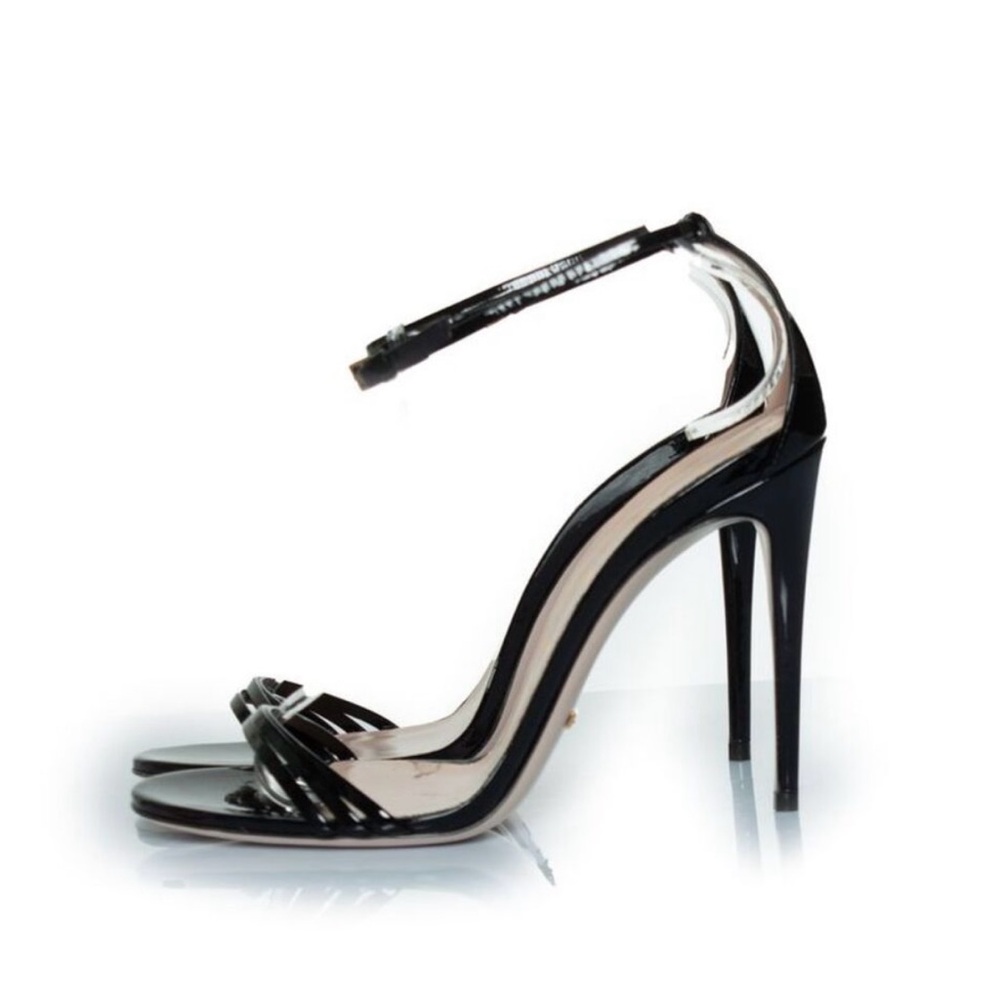 Gucci Black Transparent Strap Heels - Picture 2 of 15